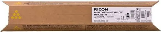 Ricoh Toner Ricoh MPC2051 Yellow Toner Yellow