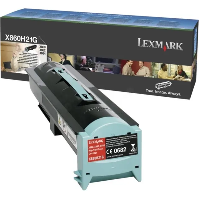 Lexmark Tonercartridge X860H21G zwart