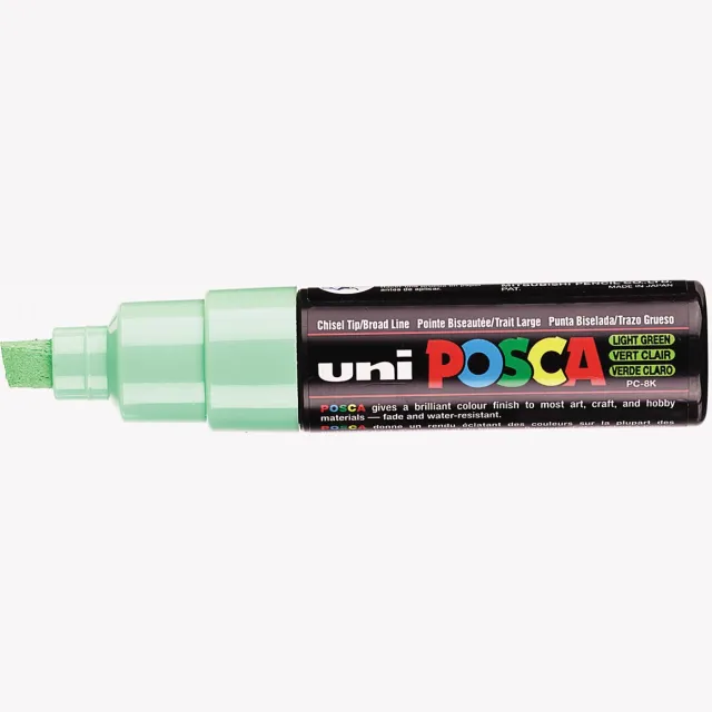 Uni POSCA paintmarker PC-8K, 8 mm, lichtgroen