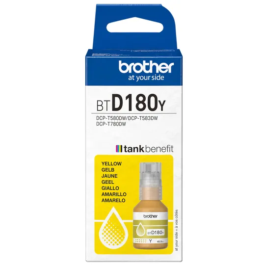 Brother Navulinkt Brother BT-D180Y geel