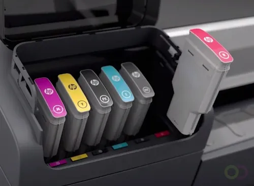 HP 745 zwarte DesignJet fotoinktcartridge, 130 ml (F9J98A) Fotozwart