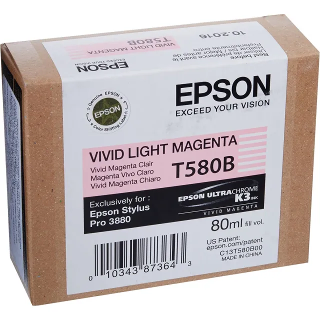 Epson T580B - Inktcartridge / Magenta
