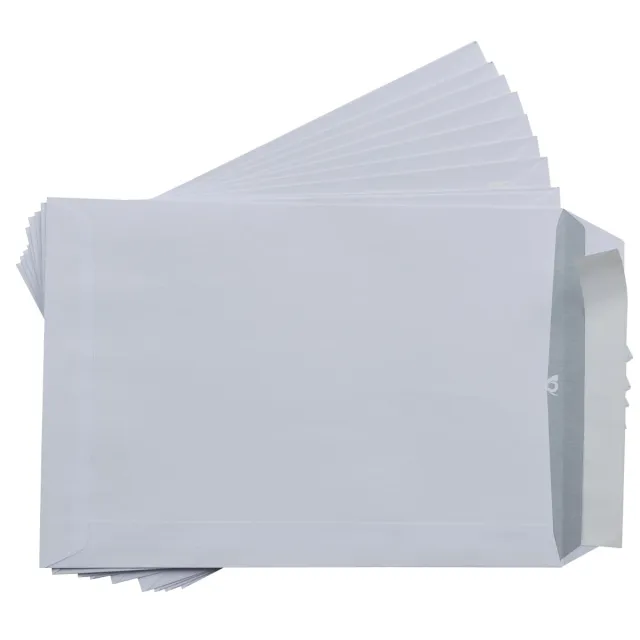 Gallery Ft 162 x 229 mm met strip, pak van 10 stuks wit