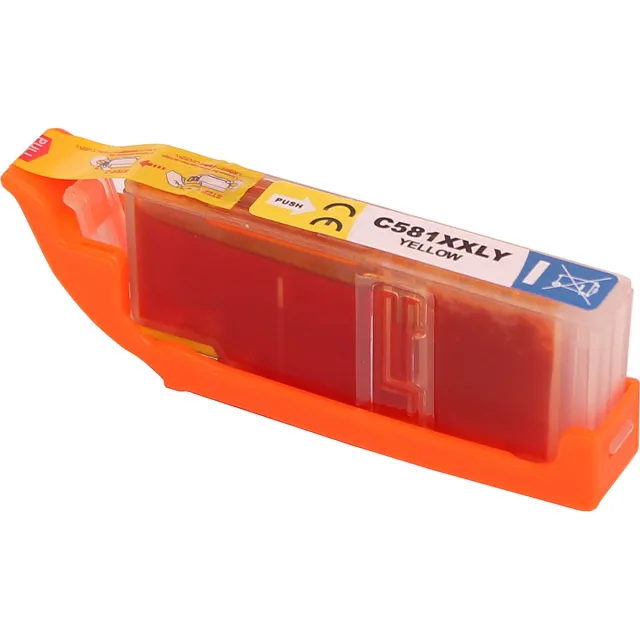 Colori huismerk inkt cartridge geschikt voor Canon 581XXL CLI-581XXL geel Pixma TR-7500 TR-7520 TR-7550 TR-8500 TR-8520 TR-8550 TS-705 TS-6100 TS-6150 TS-6200 TS-6220 TS-6240 TS-6251 TS-6300 TS6351 TS9550
