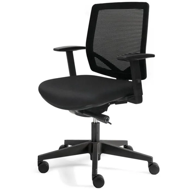 Junna Bureaustoel Junna Basic Netwave - (N)EN-1335 Zwart