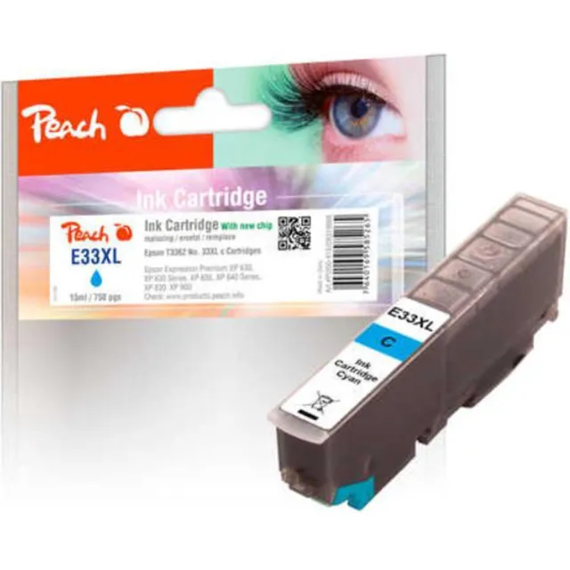 Peach Epson Cartridge 33 XL Blauw