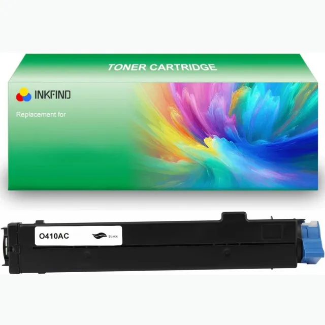 INKFIND B410 43979102 Tonercartridge compatibel met OKI B410 B430 B440 MB460 MB470 MB480 43979102 Toner Cartridge 43979102 - 1-pack Zwart Zwart x 1