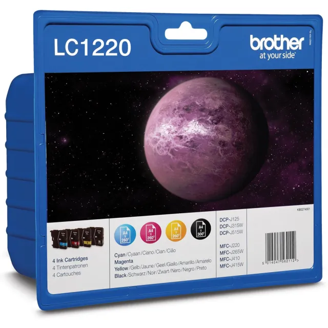Brother LC-1220 inktcartridges value pack