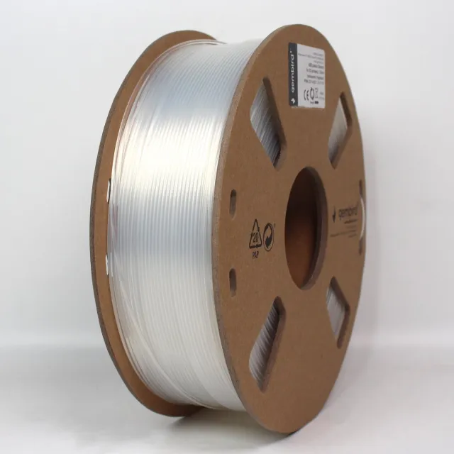Gembird ABS Filament - 3D Printer Filament - 1,75 mm - 1 kg - Transparant