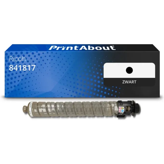 PrintAbout Huismerk Ricoh 841817 Toner Zwart