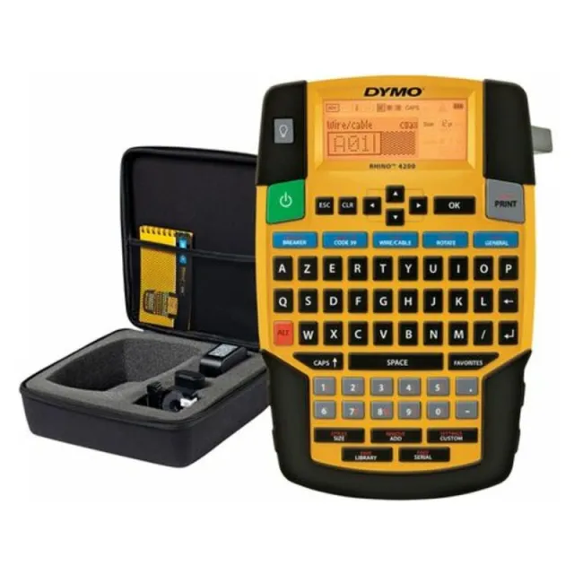 Dymo LabelWriter Rhino 4200 Kit AZERTY Labelprinter wit