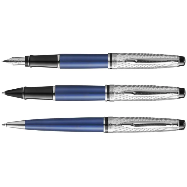 Waterman Balpen Waterman Expert metallic Blue CT medium
