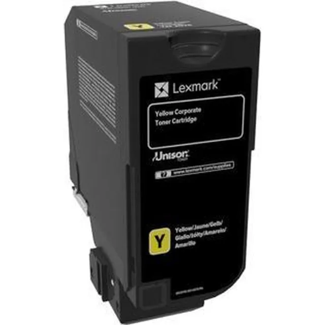 Lexmark 74C20YE tonercartridge 1 stuk(s) Origineel Geel