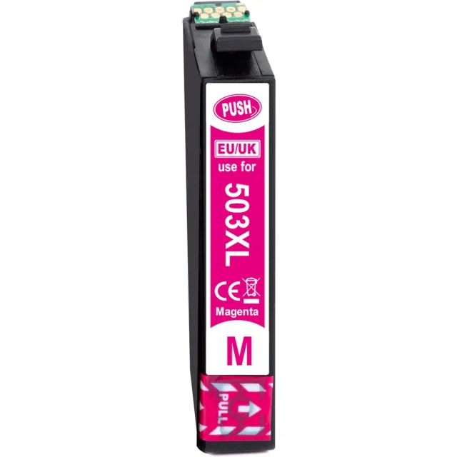 KATRIZ huismerk voor Epson T503XL/T503/503(1x Magenta) | 1 stuk | Epson WorkForce WF-2960DWF / WF-2965DWF /Epson Expression Home XP-5200 / XP-5205