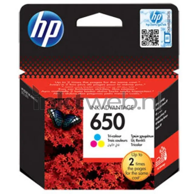 Hp 650 kleur (Origineel) Multi colour