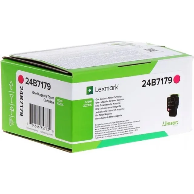 Lexmark 24B7179 tonercartridge 1 stuk(s) Origineel Magenta