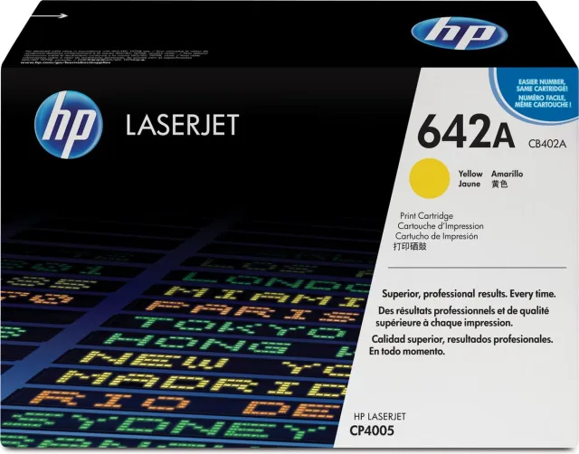 HP 642A - Tonercartridge / Geel