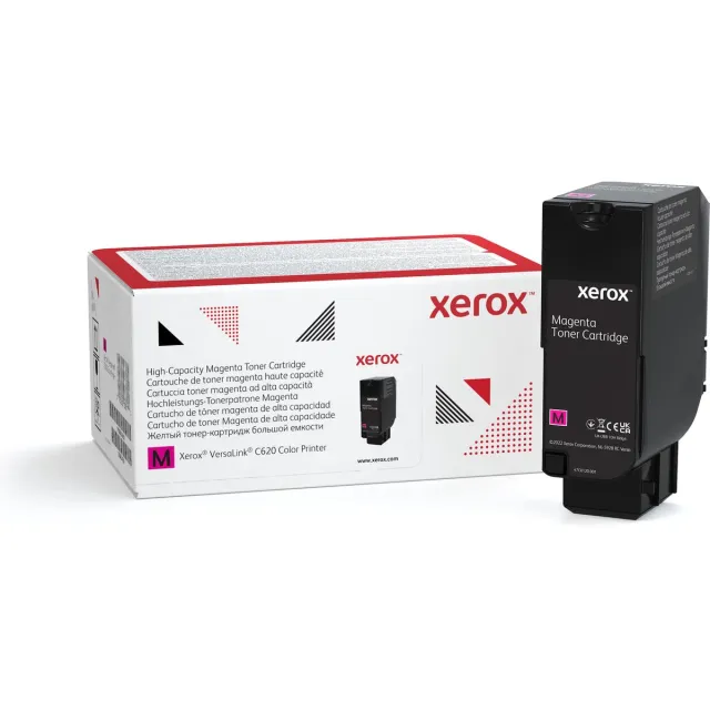 Xerox VersaLink C620 magenta tonerkassett med høy kapasitet (12 000 sider)