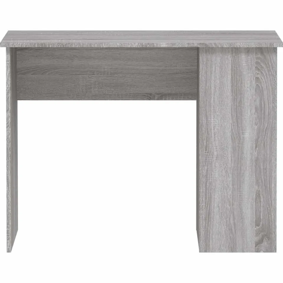 vidaXL Bureau 100x55x75 cm bewerkt hout grijs sonoma eikenkleurig