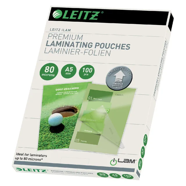 Leitz Lamineerhoes Leitz iLAM A5 2x80micron 100 stuks