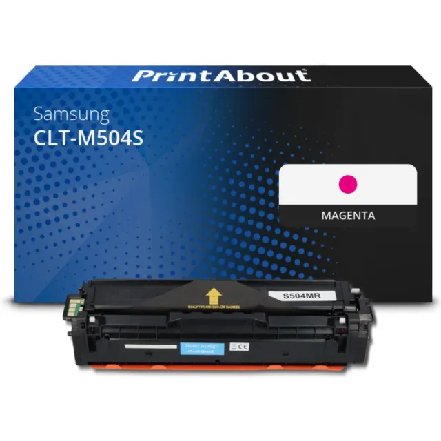 PrintAbout huismerk Toner CLT-M504S (SU292A) Magenta Geschikt voor Samsung