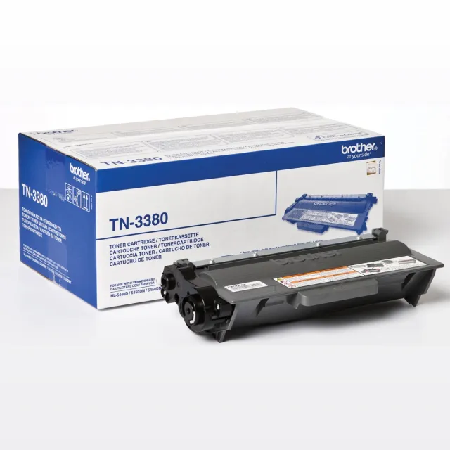 Brother toner, 8.000 pagina's, OEM TN-3380, zwart