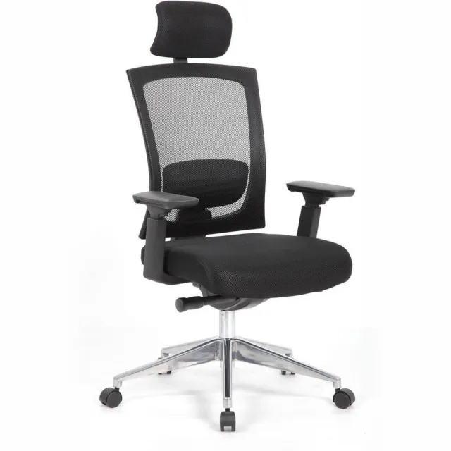Sedero Joy comfort Ergonomische Bureaustoel - Mesh - NEN-EN 1335 norm Zwart