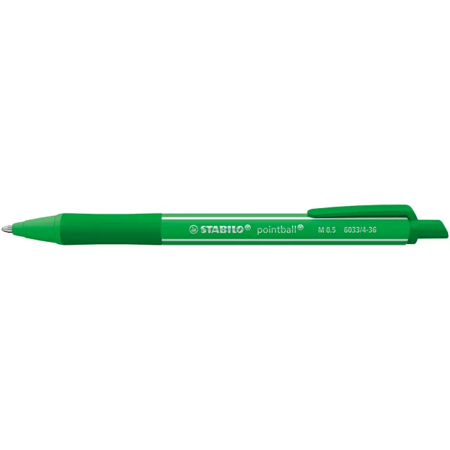 Stabilo Balpen STABILO pointball colorful medium groen