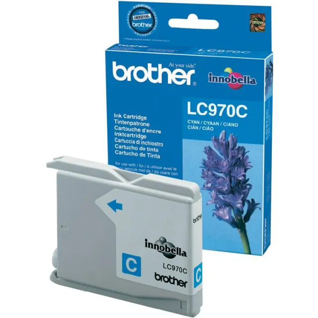 Brother Inkt - LC-970C Cyaan