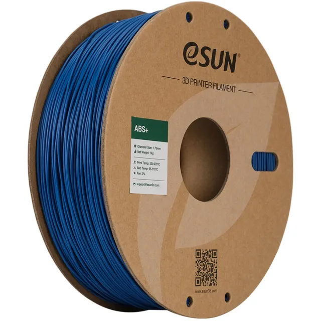 ESUN ABS+ Blue/blauw - 1.75mm - 3D printer filament - 1kg