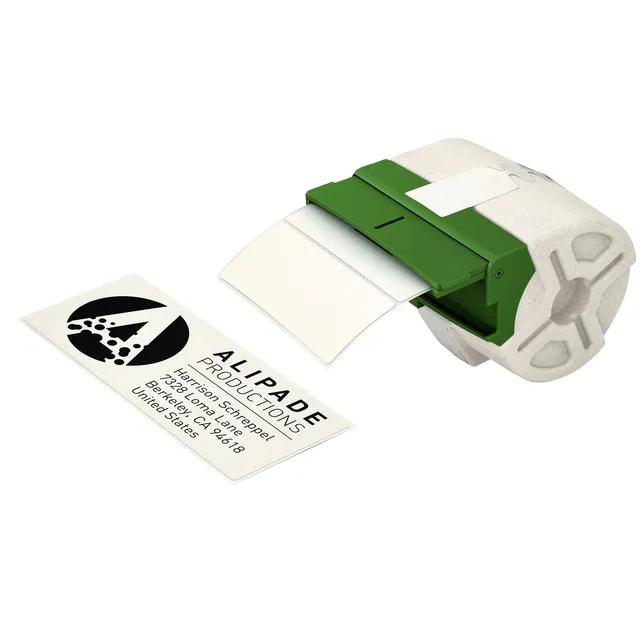 Leitz Etiket Leitz icon labelprint papier 36mmx88mm wit 600 stuks