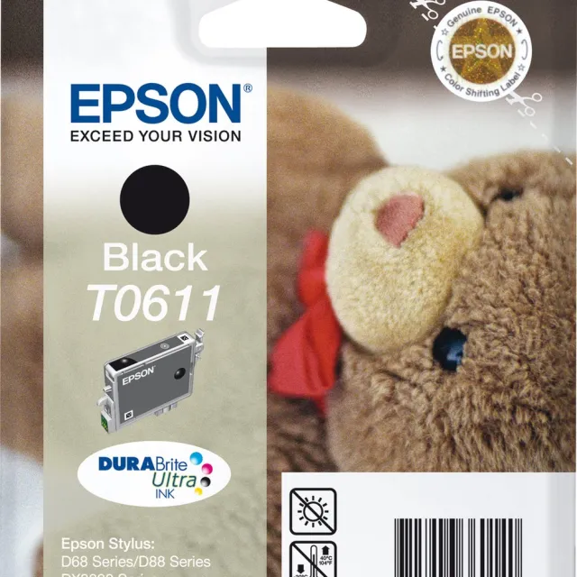 Epson T0611 - Inktcartridge / Zwart