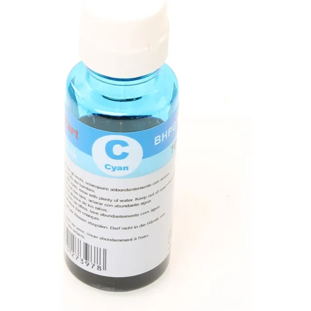 ABC huismerk navulflesje inkt geschikt voor HP GT52 cyan Ink Tank 315 415 416 417 Smart Tank 500 513 515 518 530 615 618 Deskjet GT5810 GT5820
