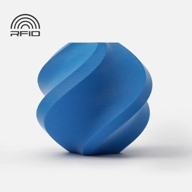 BAMBU LAB PLA Matte 1.75mm Filament – 1kg – marineblauw (Marine Blue) - zonder spoel marineblauw, matte