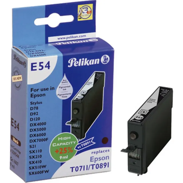 Pelikan EPSON T071140 T089140 Zwart
