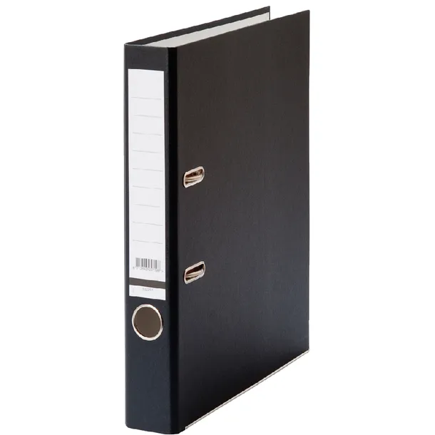 Qbasic Ordner Qbasic A4 50mm karton zwart
