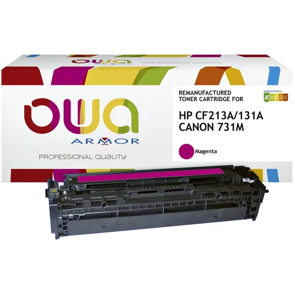 OWA Tonercartridge OWA alternatief tbv HP CF213A rood