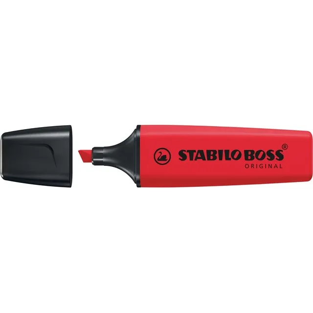 Stabilo Markeerstift STABILO Boss 70/48 echt rood
