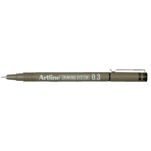 Artline Fineliner Artline technisch 0.3mm zwart