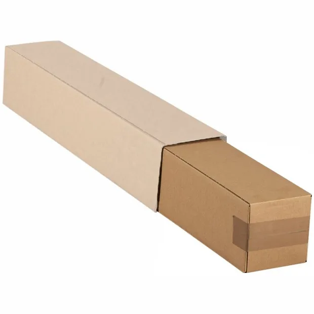 Iezzy Vierkante koker IEZZY 750x120x120mm bruin bodem