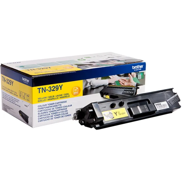 Brother TN-329Y tonercartridge geel extra high capacity 6.000 pagina's 1-pack