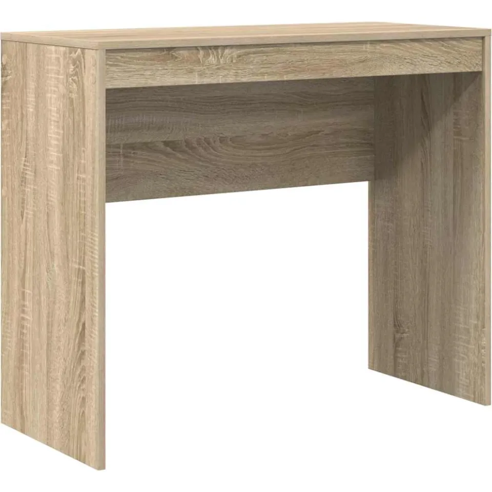 vidaXL Bureau Sonoma Eiken 90 x 40 x 76 cm Bruin