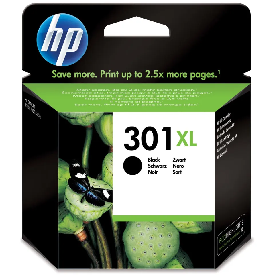 HP 301XL inktcartridge zwart