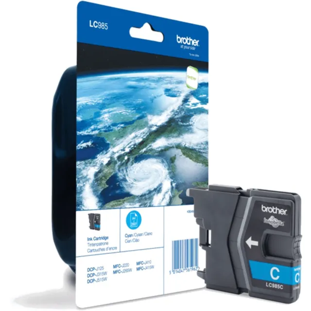 Brother LC-985CBP - Inktcartridge / Cyaan