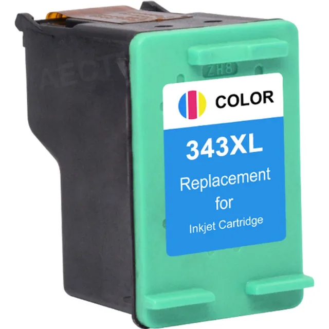 Inktkenners Inktcartridges Geschikt voor HP 343 XL Inktcartridges | Geschikt voor HP PSC 1510, 1610, DeskJet 460, 5740, OfficeJet H470, Photosmart 2575, 2610, C3100, C3180 - multipack - Inktpatronen - inkt TRI-Color (18ml)