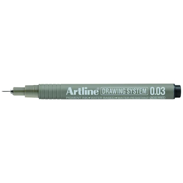 Artline Fineliner Artline technisch 0.03mm zwart