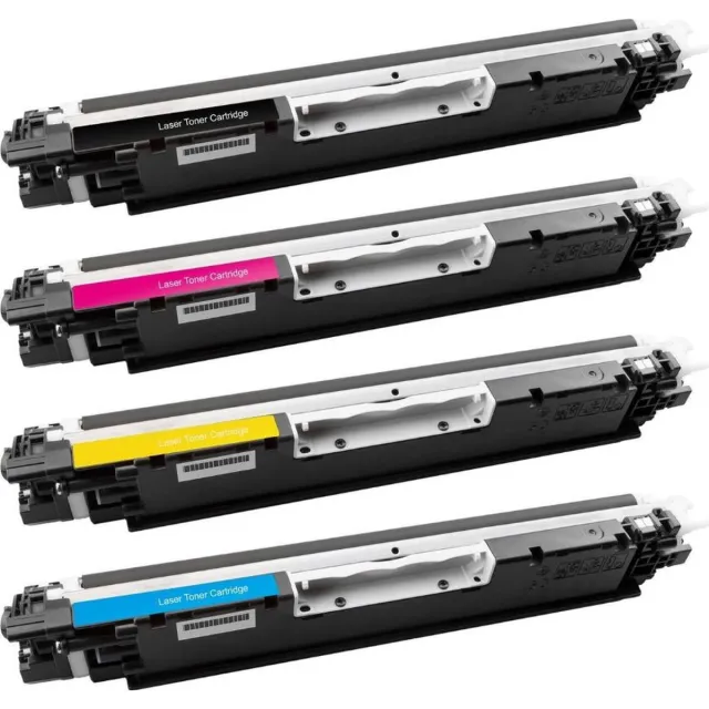 InktDL Huismerk geschikt voor HP 130A Toners - 4 Cartridges - Geschikt voor Color LaserJet Pro MFP M176N - M177FW Multipack 4 Toner cartridges