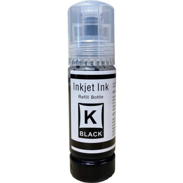 Inktkeuze 103B | C13T00S14A Zwart Huismerk inktfles compatible met Epson ECOTANK L1110 / ECOTANK L3110 / ECOTANK L3111 / ECOTANK L3150 / ECOTANK L3151 / ECOTANK L3156 / ECOTANK L3160 / ECOTANK L5190