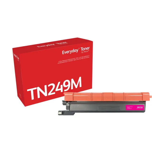 Xerox Everyday Magenta Toner compatibel met Brother TN-249M, Hoge capaciteit
