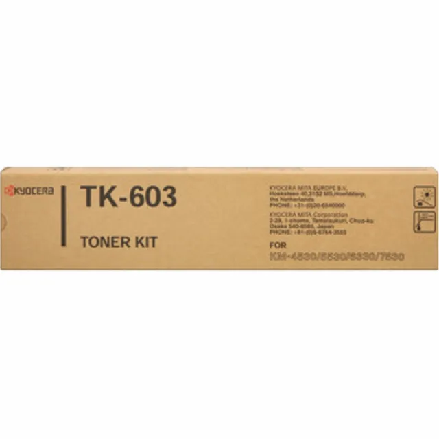 Kyocera TK-603 tonercartridge 1 stuk(s) Origineel Zwart